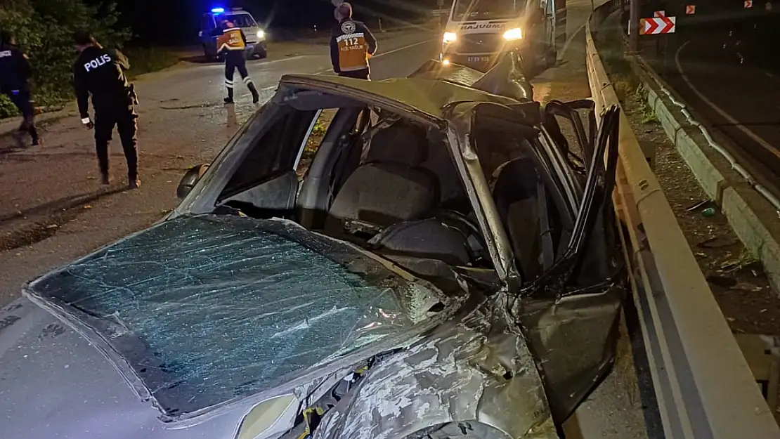 Zonguldak'taki trafik kazasında 24 yaşındaki genç hayatını kaybetti