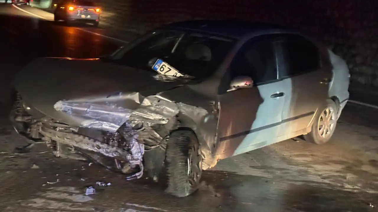 Amasra yolunda feci kaza