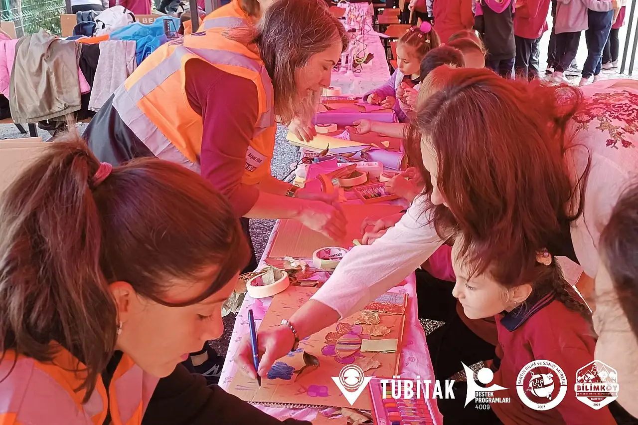 Bartın'da Köy Okulu Öğrencileri Bilim ve Teknolojiyle Buluştu