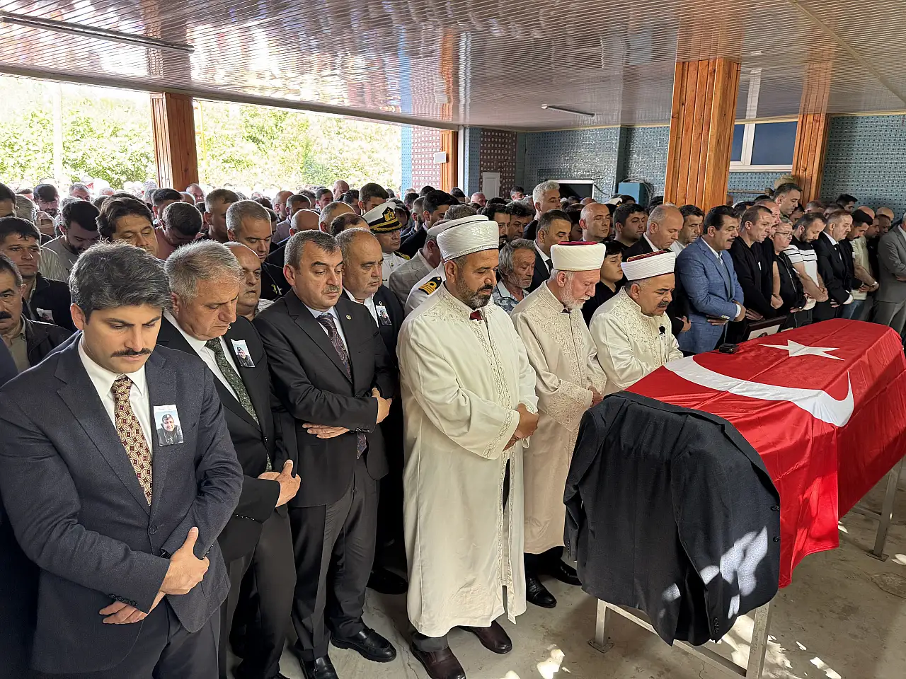 Şehit madenciye son veda