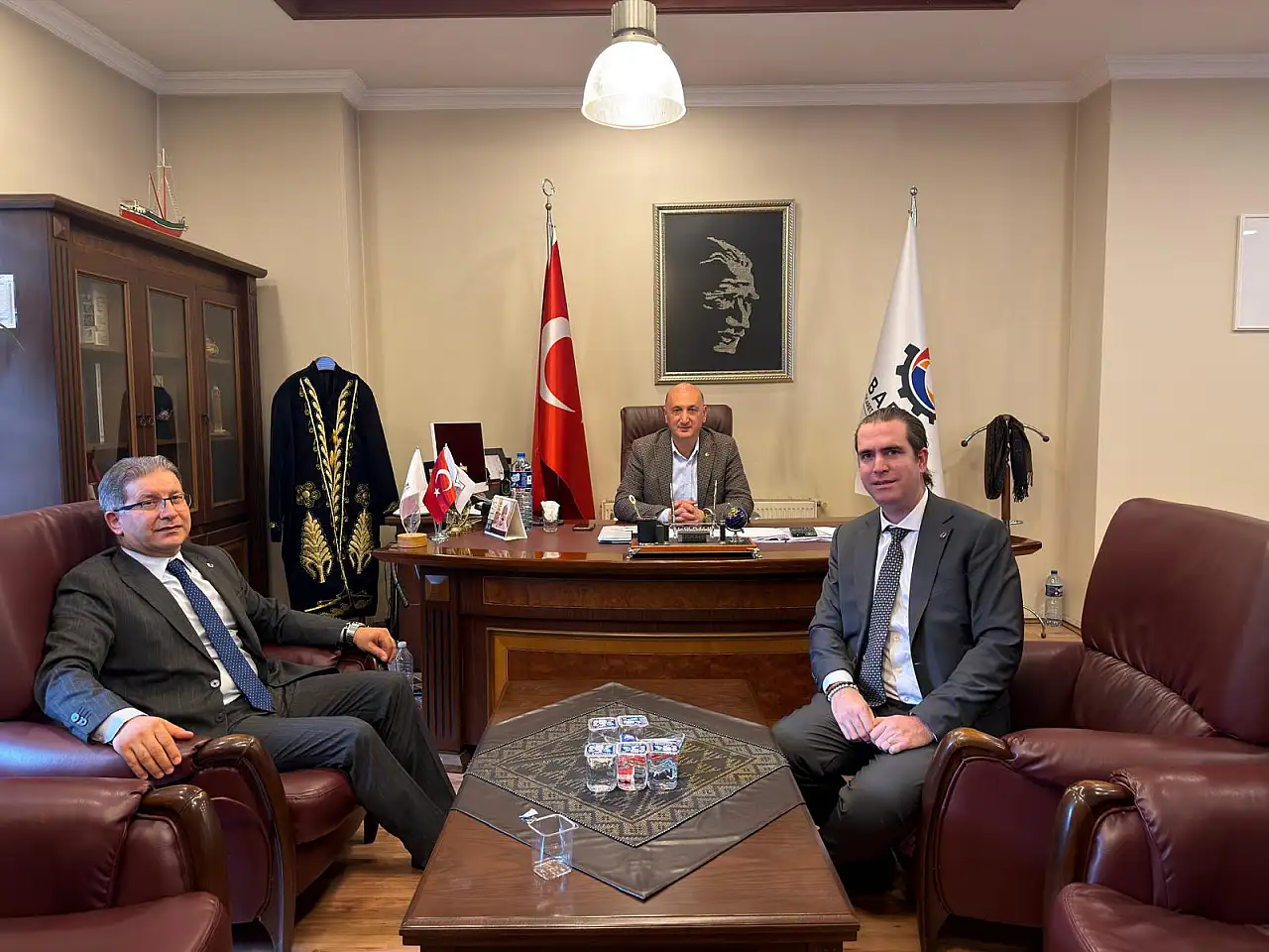 Türk Ticaret Bankası yetkililerinden TSO'ya ziyaret