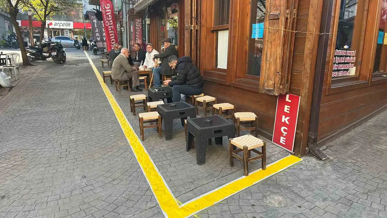 Boyalı çizgiyi geçmek yasak