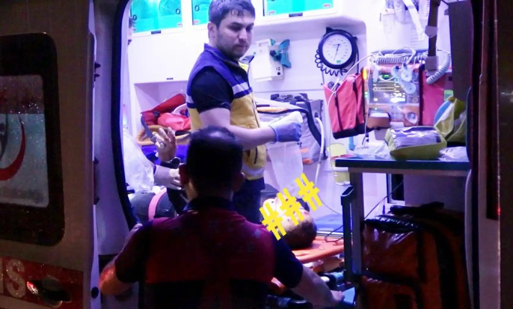 Alkol, hız, kaza 5 yaralı