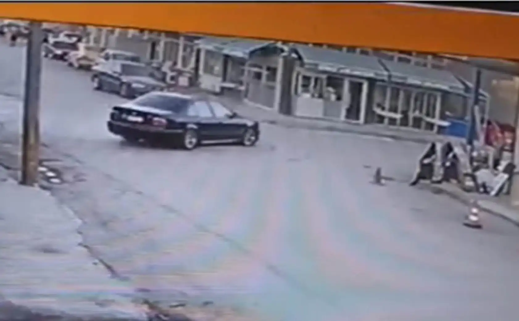 Drift attı cezayı yedi
