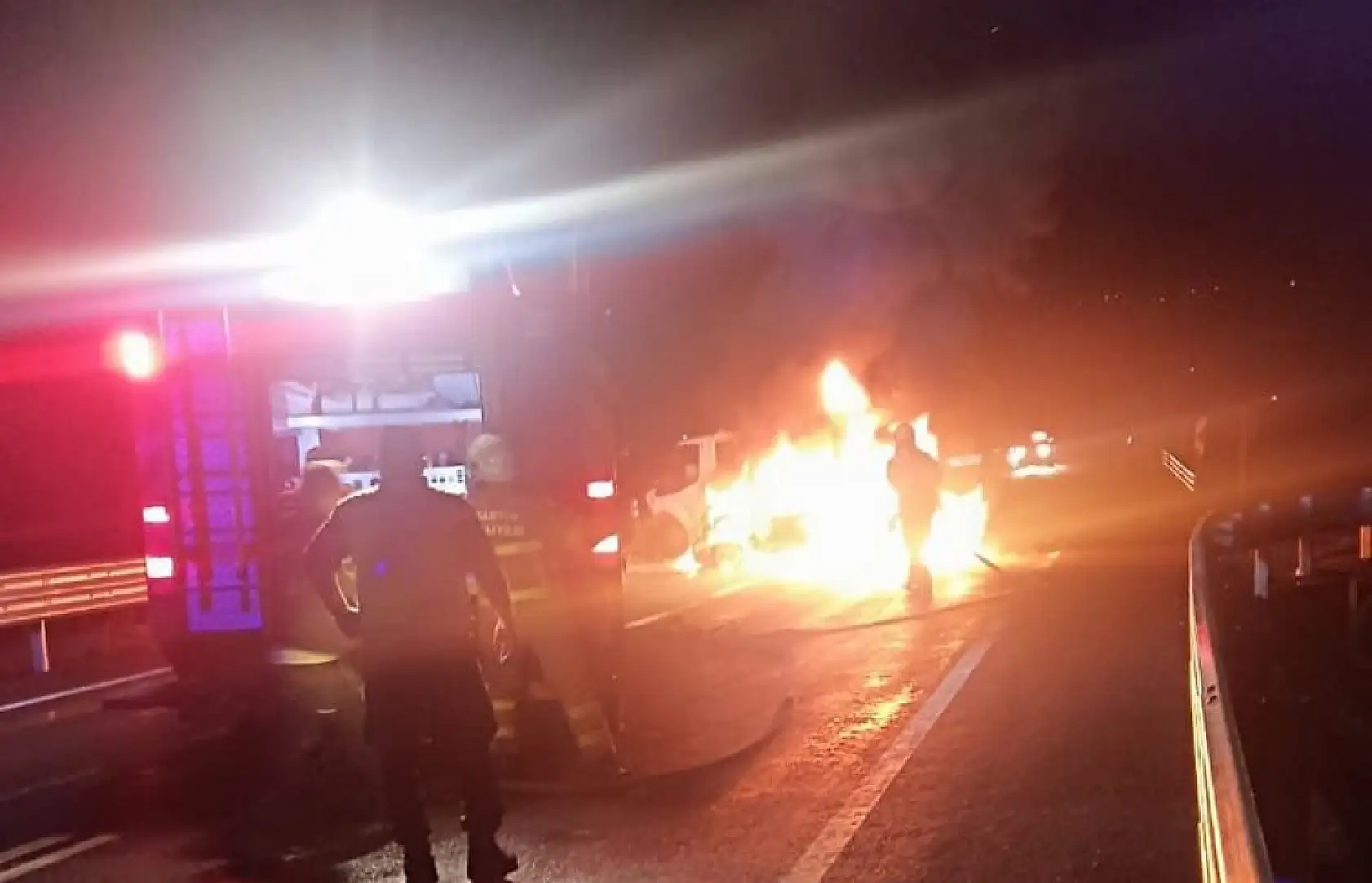 Trafik kazası 2 si ağır 3 yaralı