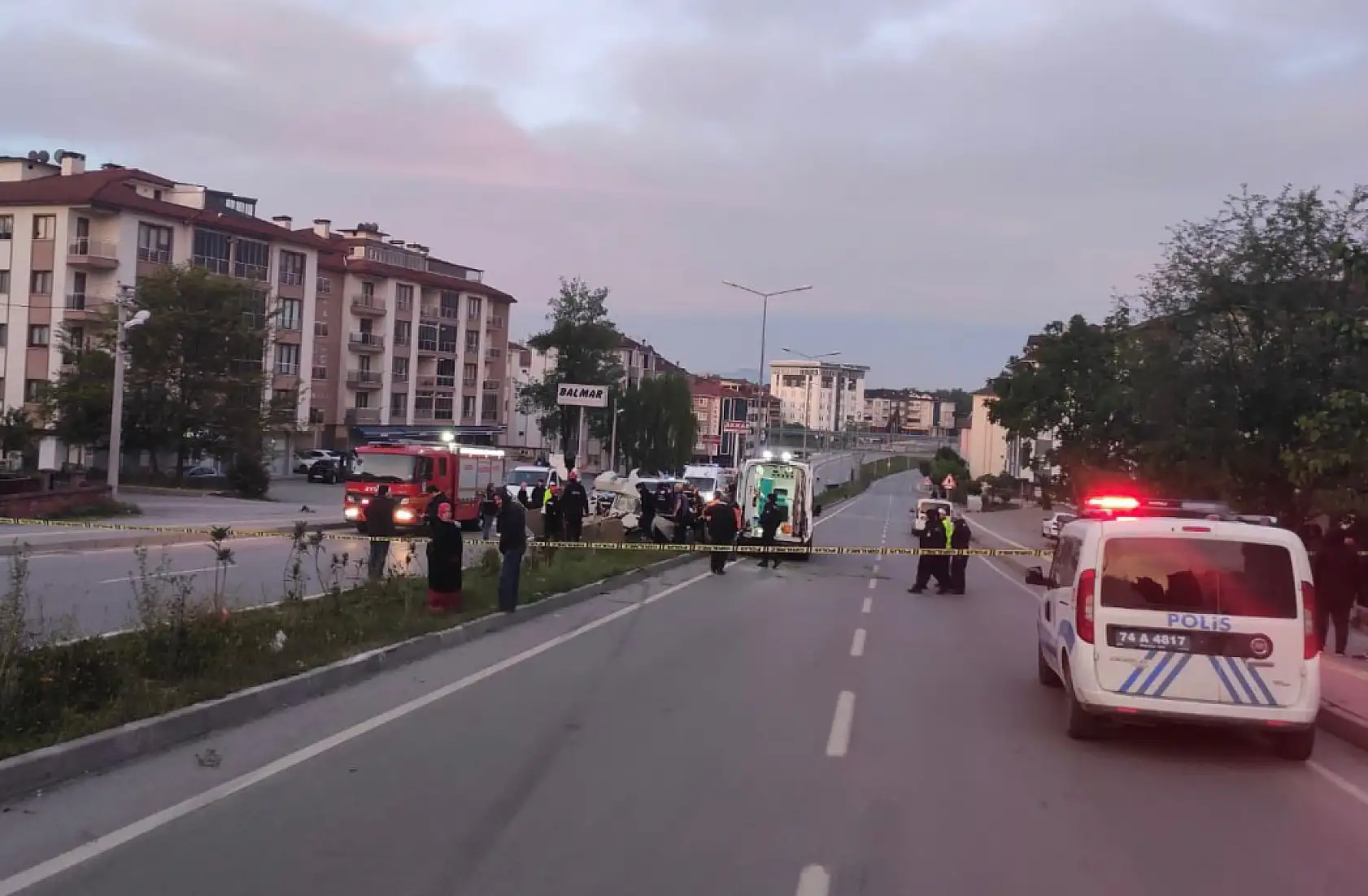 Trafik kazası 1 ölü