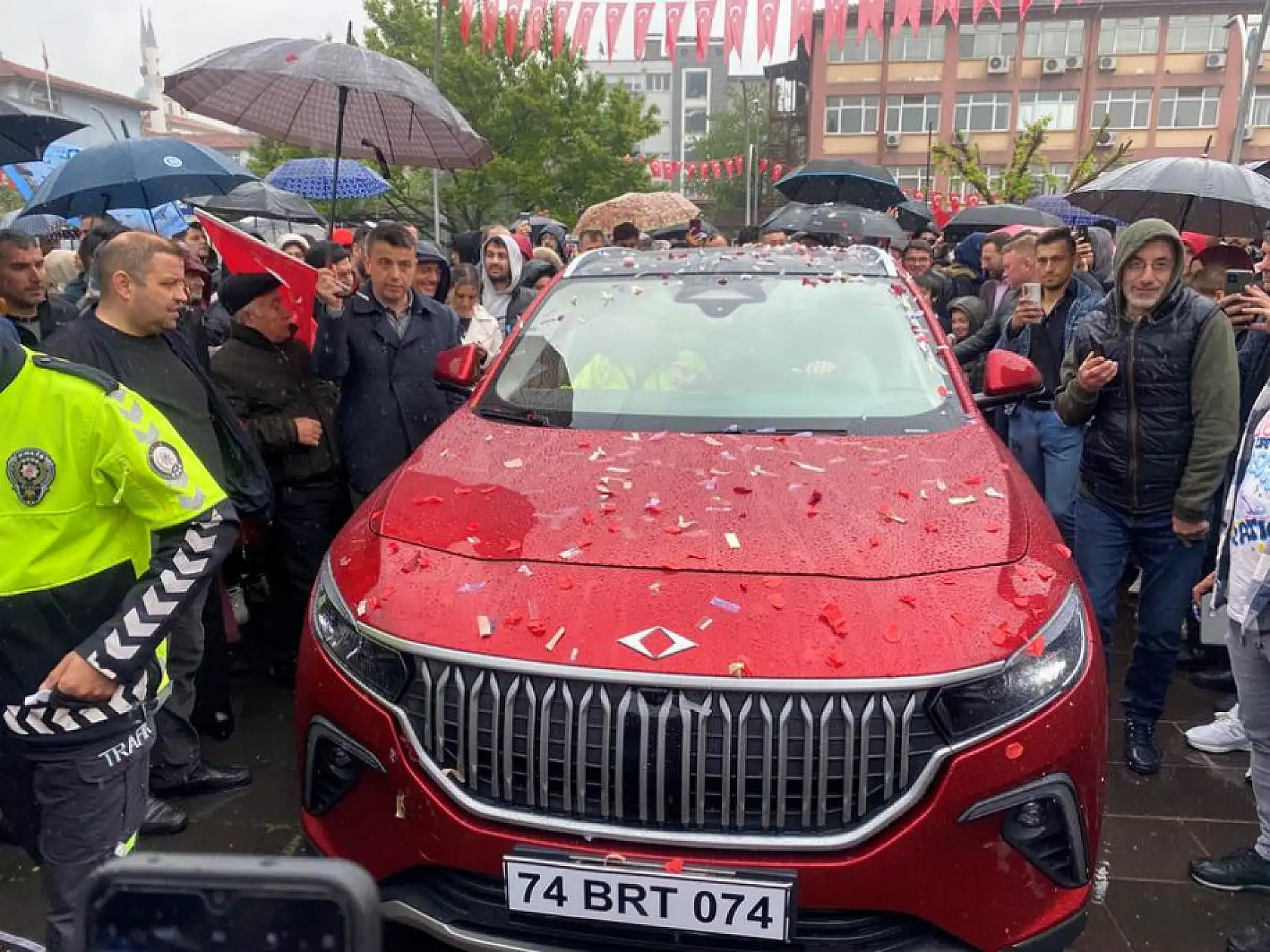 Bartın'da TOGG heyecanı