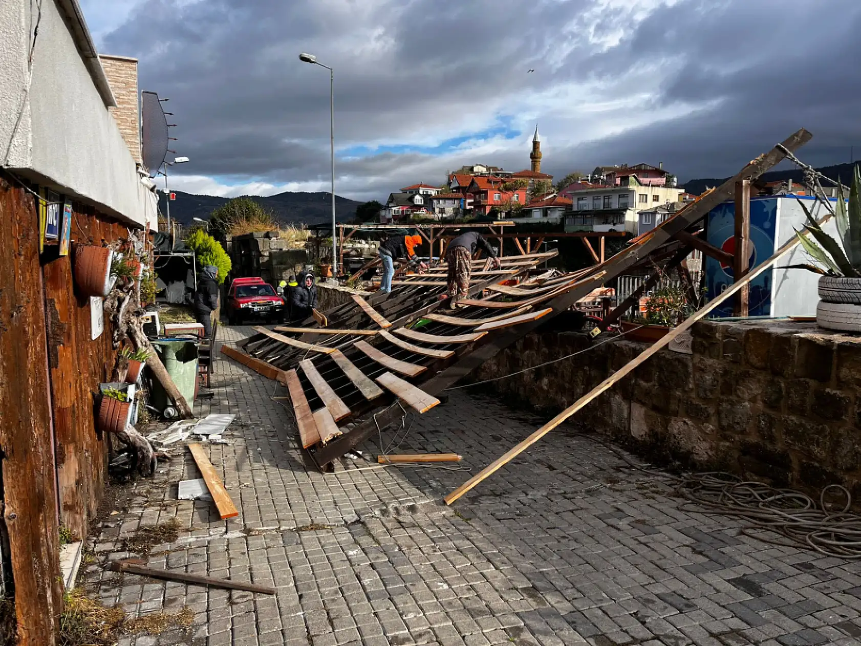 Fırtına, yağmur, kar