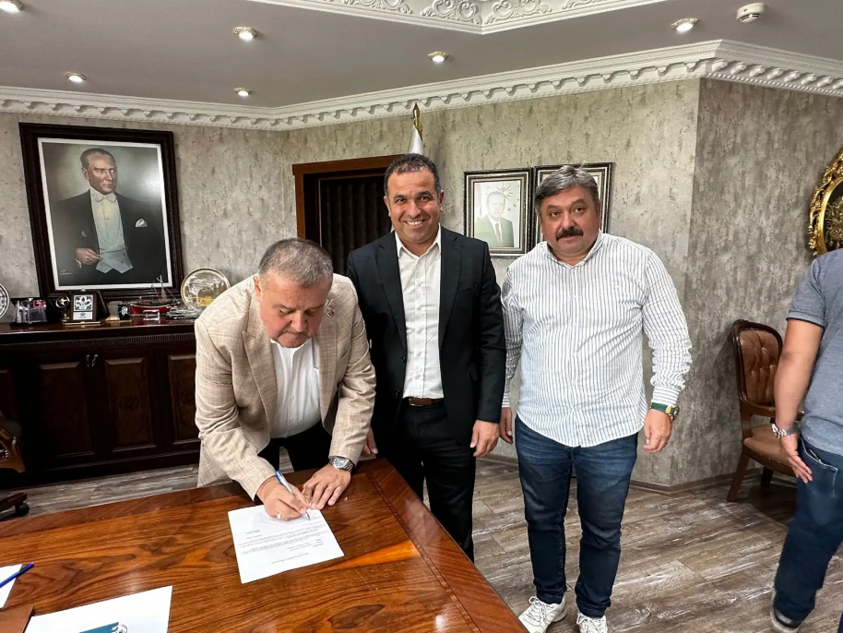 Başkan Fırıncıoğlu Ek Protokolü imzaladı