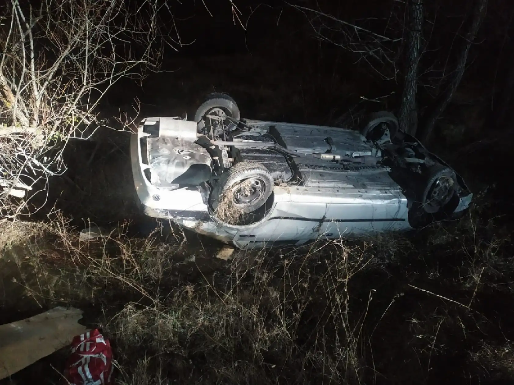 Trafik kazası 1 ölü, 1 yaralı