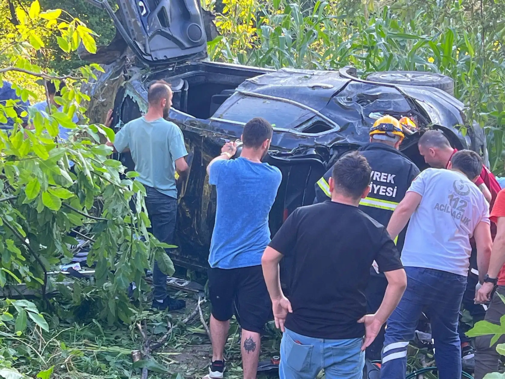 Bartınlı aile kaza yaptı 1 ölü 3 yaralı