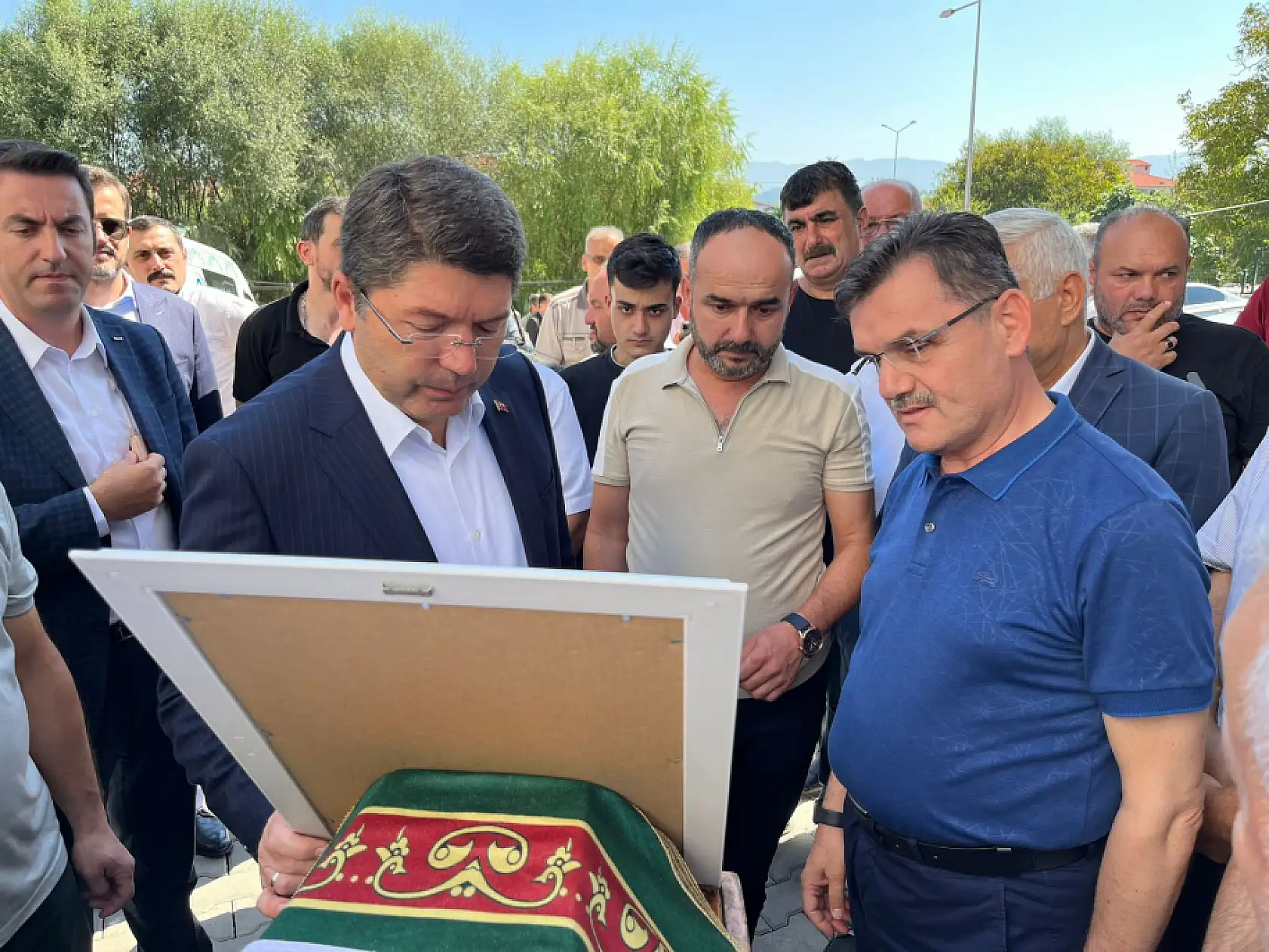 Bakan Tunç taziye ziyaretinde bulundu