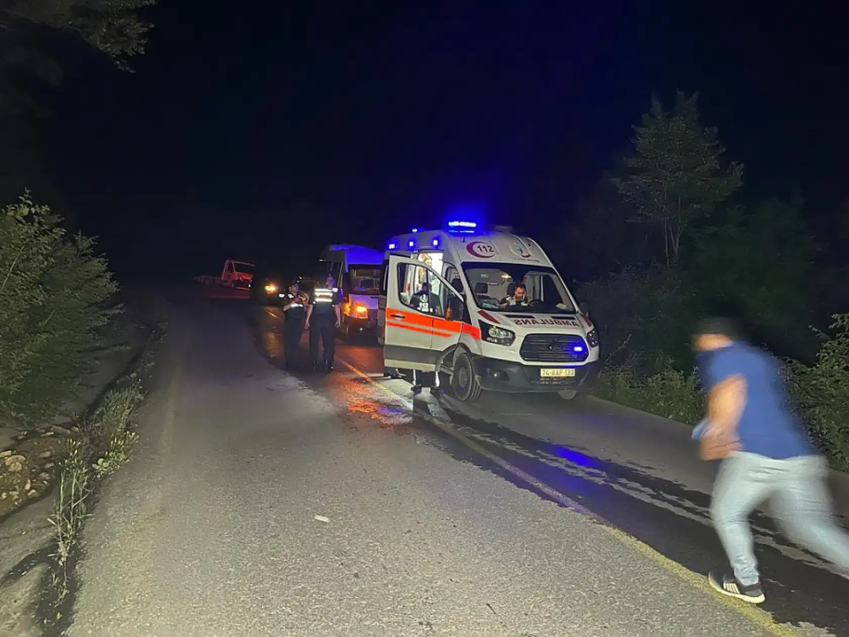 Uçuruma yuvarlandı