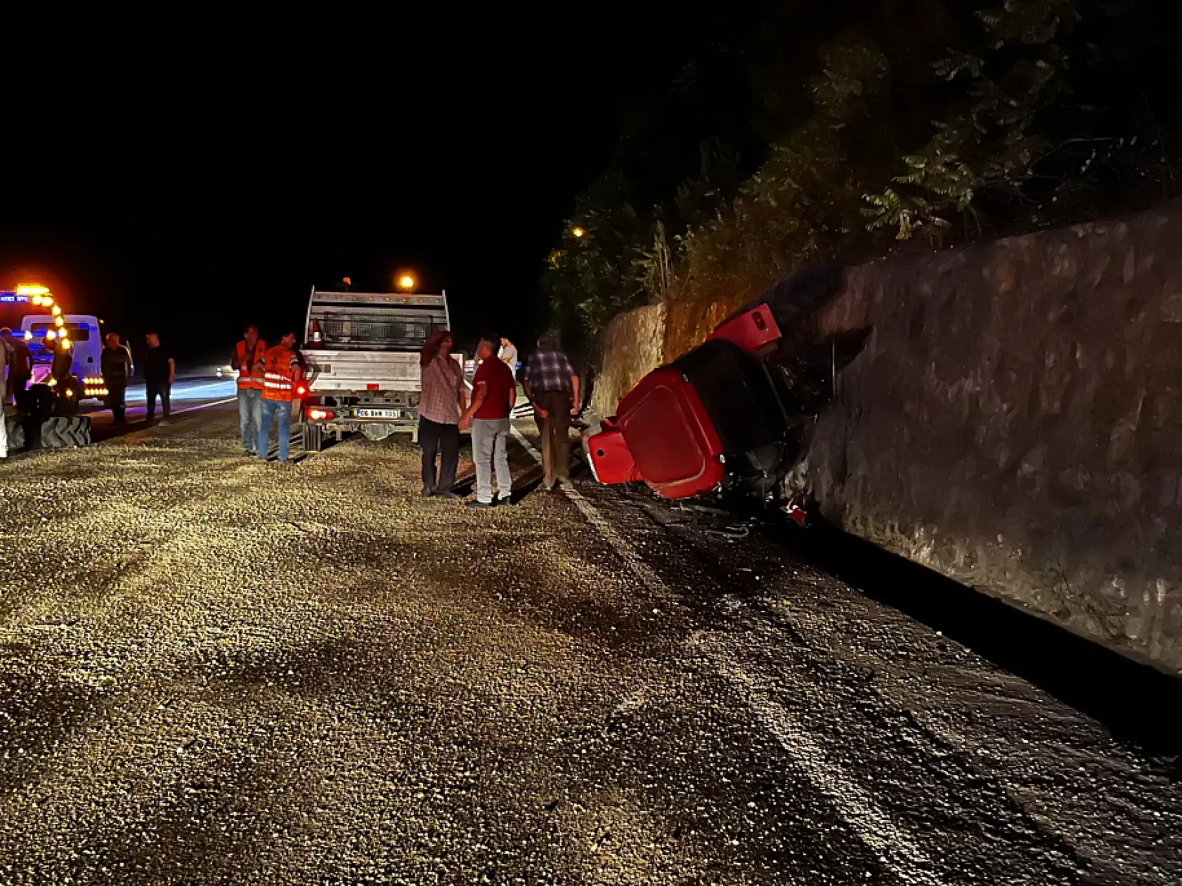 Potbaşı mevkiinde büyük kaza