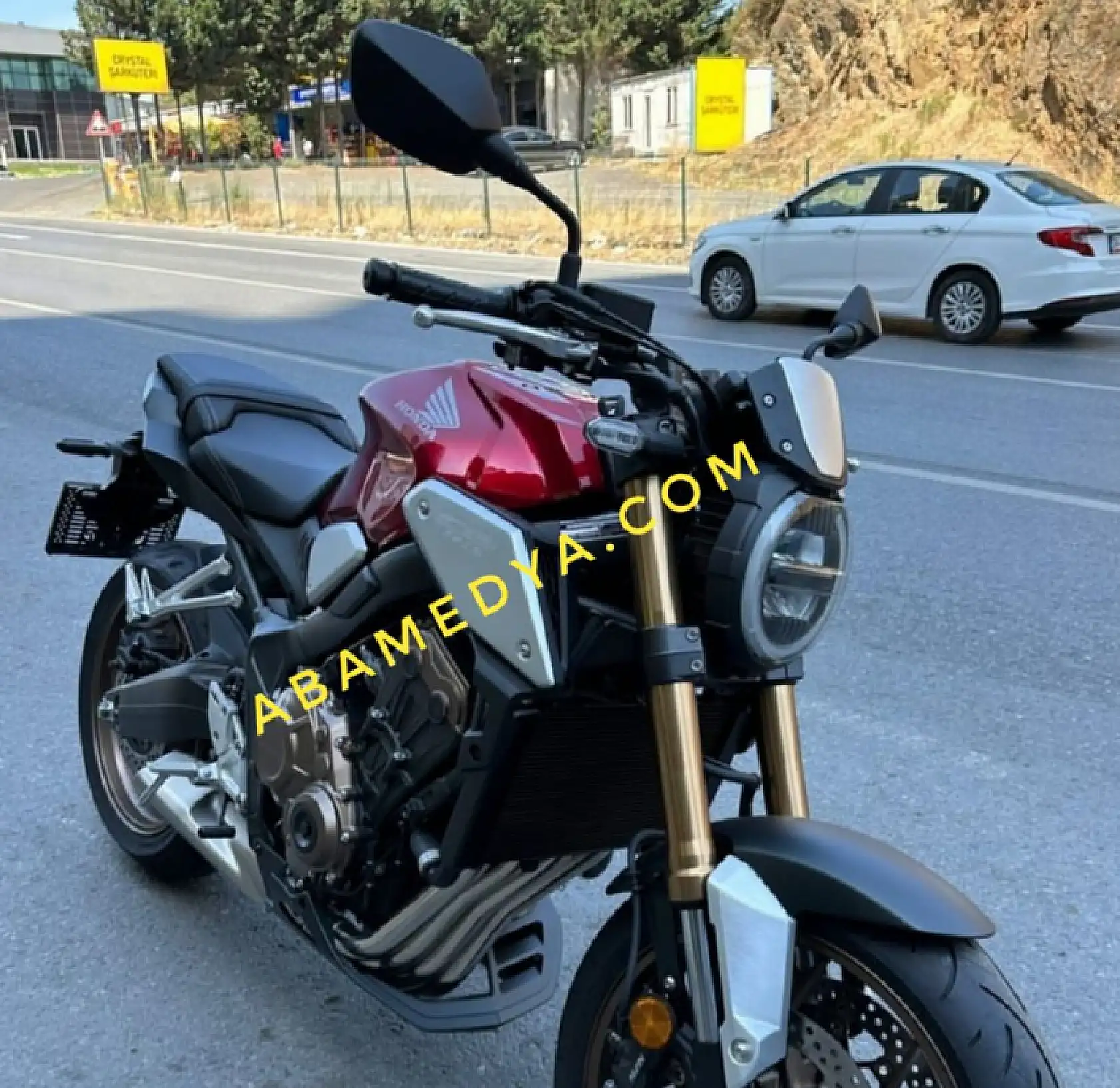 Başkanın oğlu kaza geçirdi