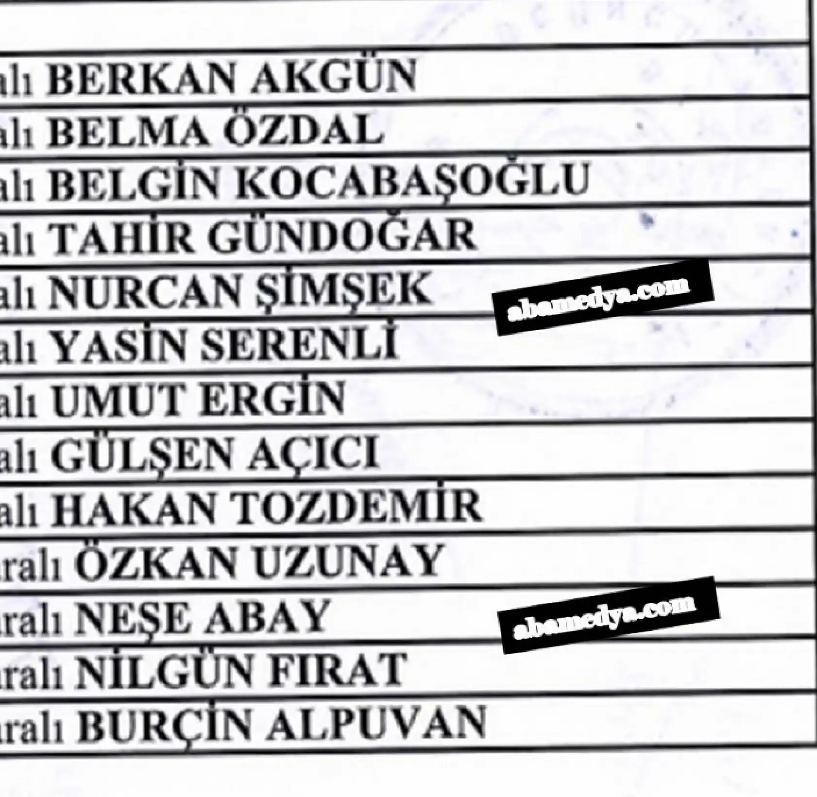 Bartın TYP kura sonuçları