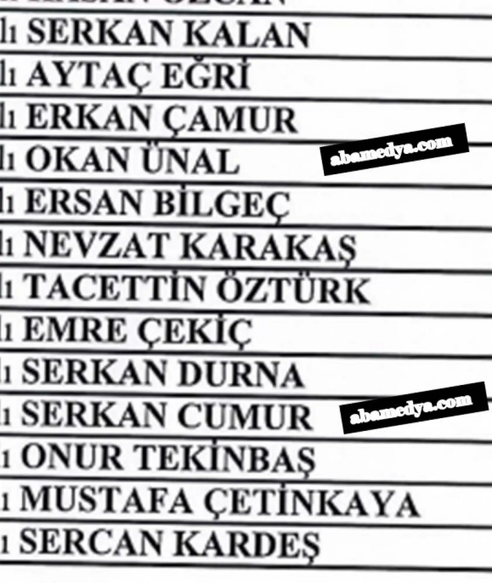 Bartın TYP kura sonuçları