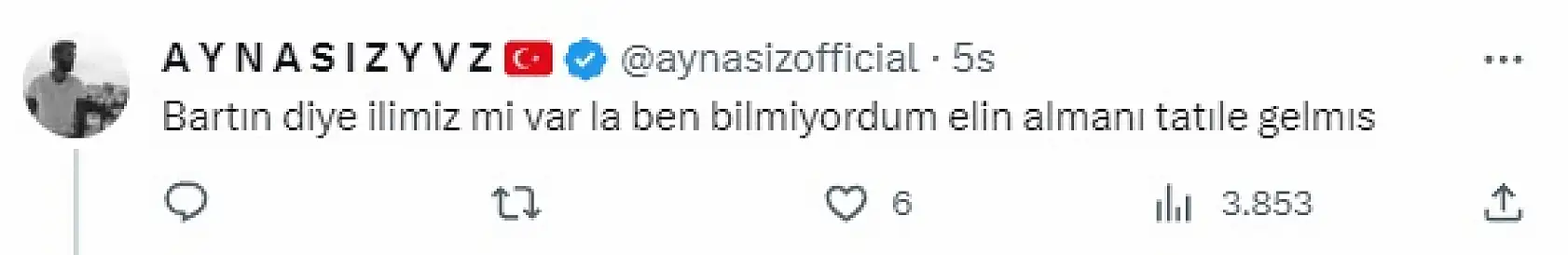 Bartın bu yorumları hak etmiyor