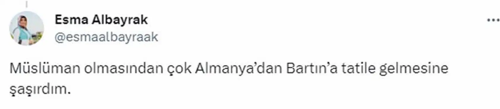 Bartın bu yorumları hak etmiyor