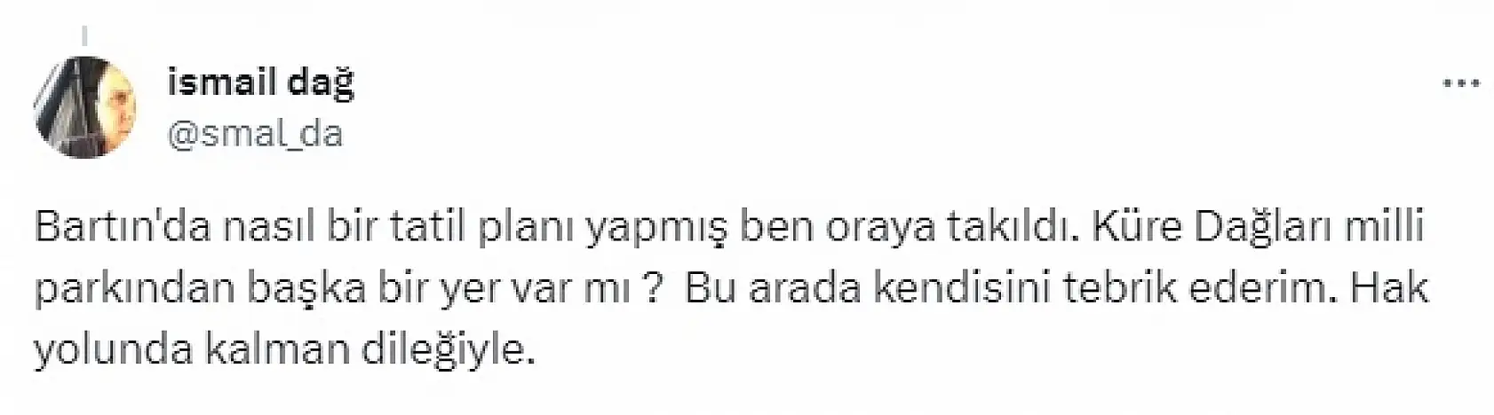 Bartın bu yorumları hak etmiyor
