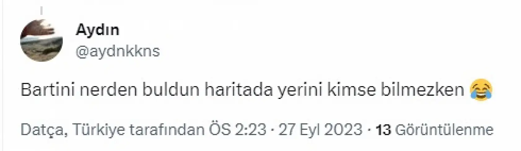 Bartın bu yorumları hak etmiyor
