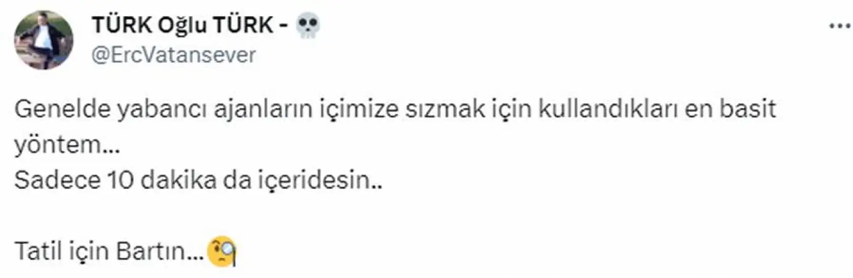 Bartın bu yorumları hak etmiyor