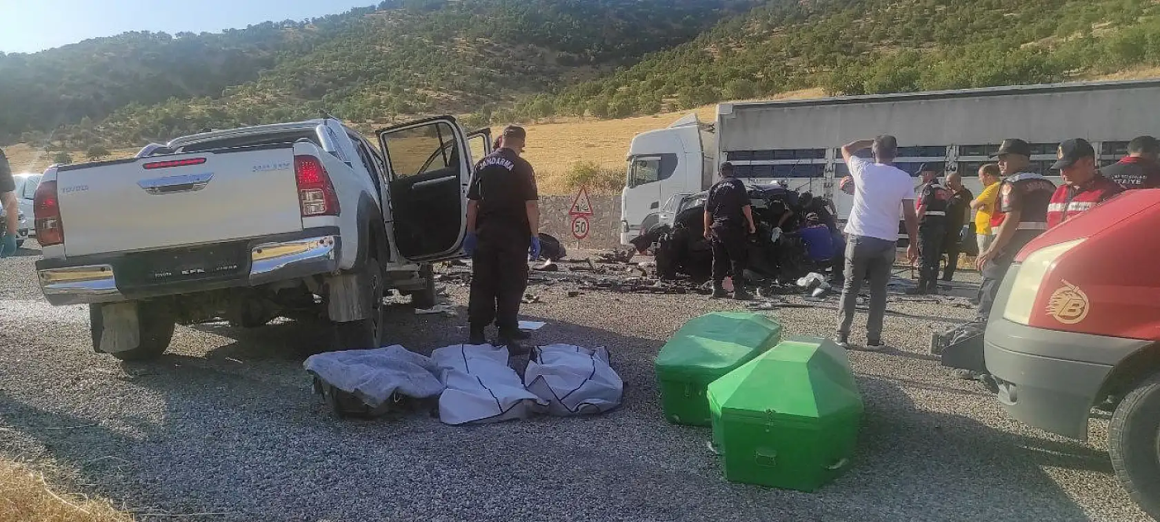 Katliam gibi kaza