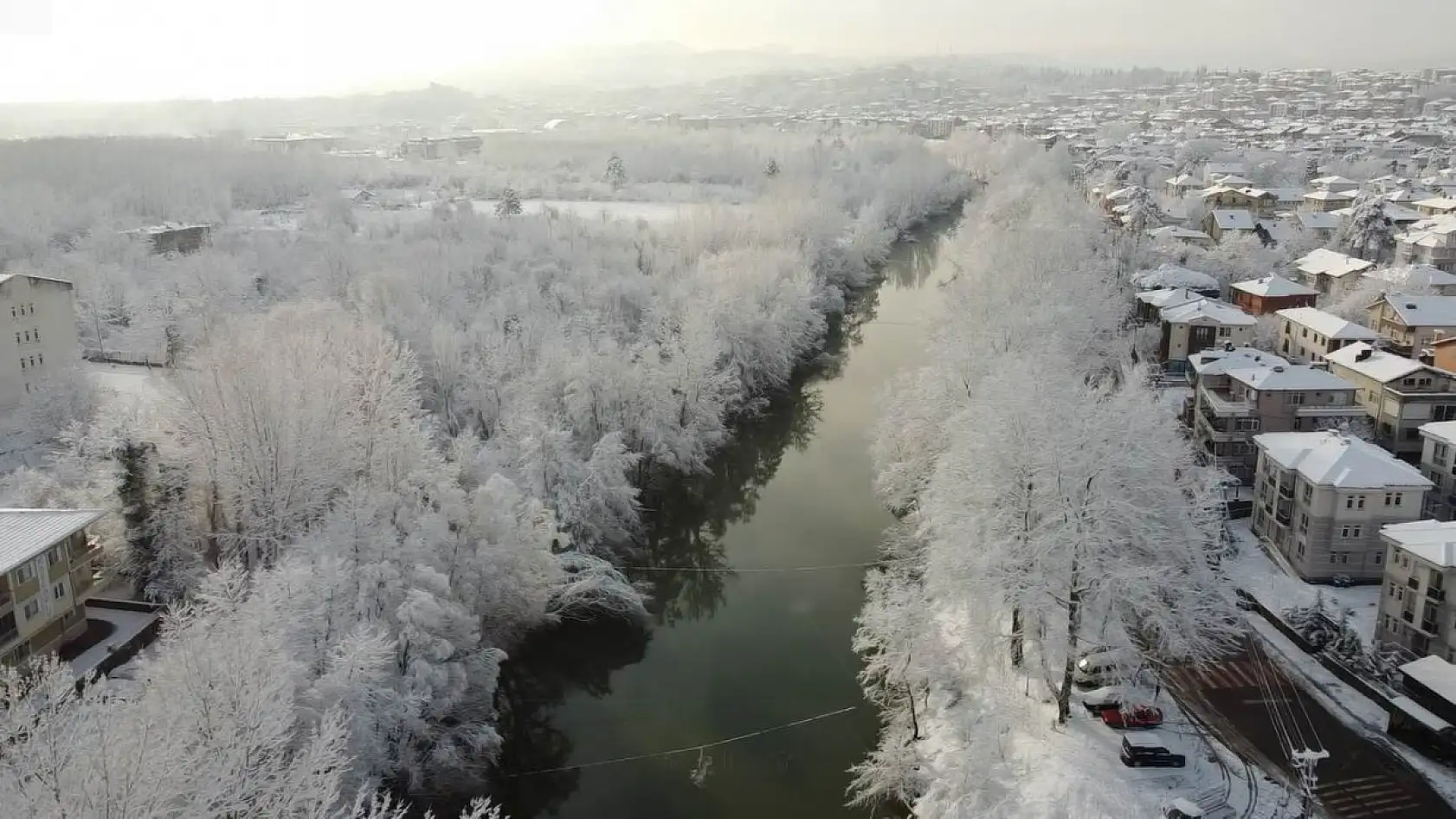 Bartın kar fotoğrafları