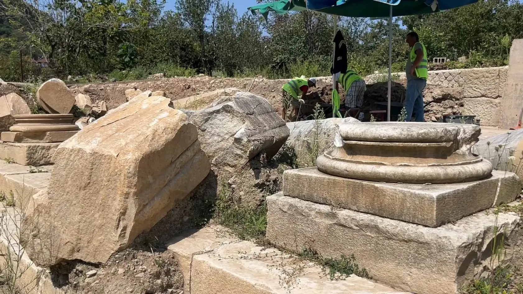 Amasra'da tarih yeniden gün yüzüne çıkıyor