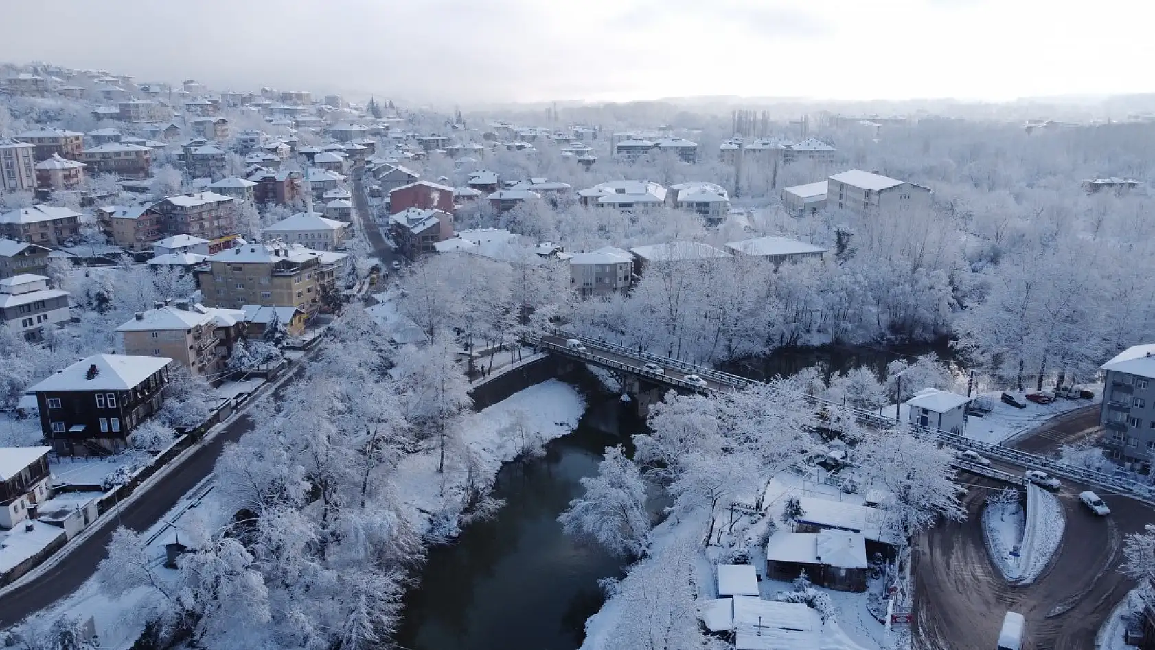 Bartın kar fotoğrafları