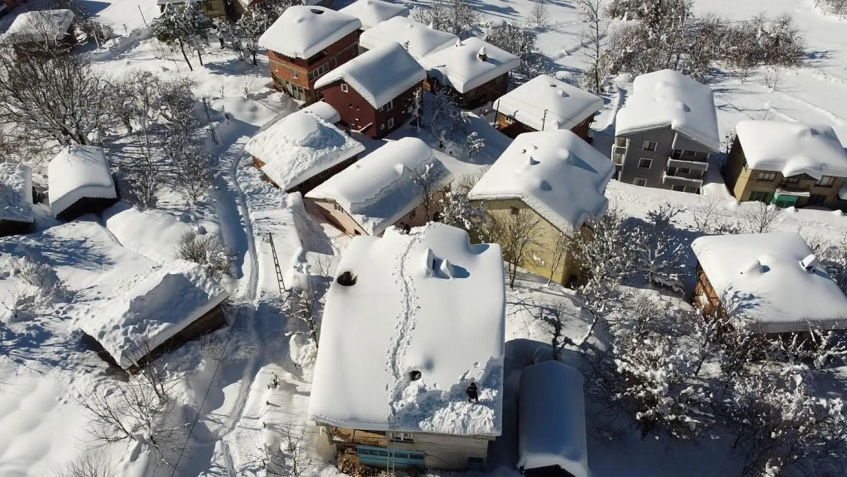 Bartın kar fotoğrafları