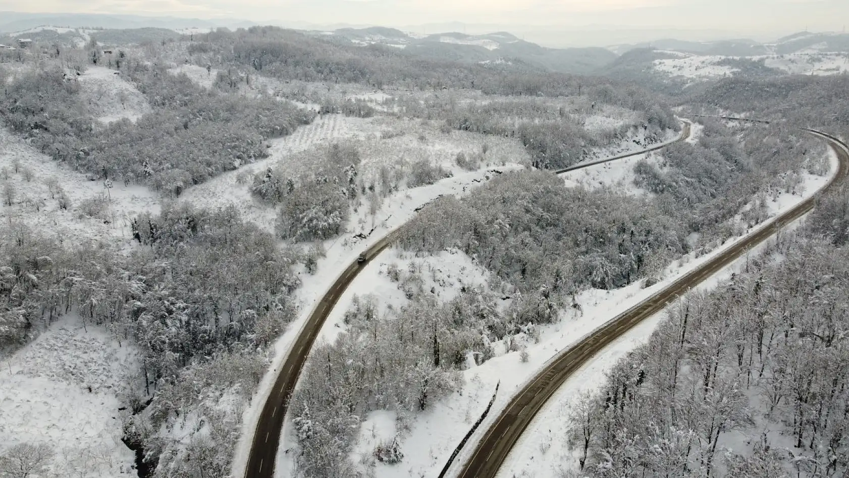 Bartın kar fotoğrafları