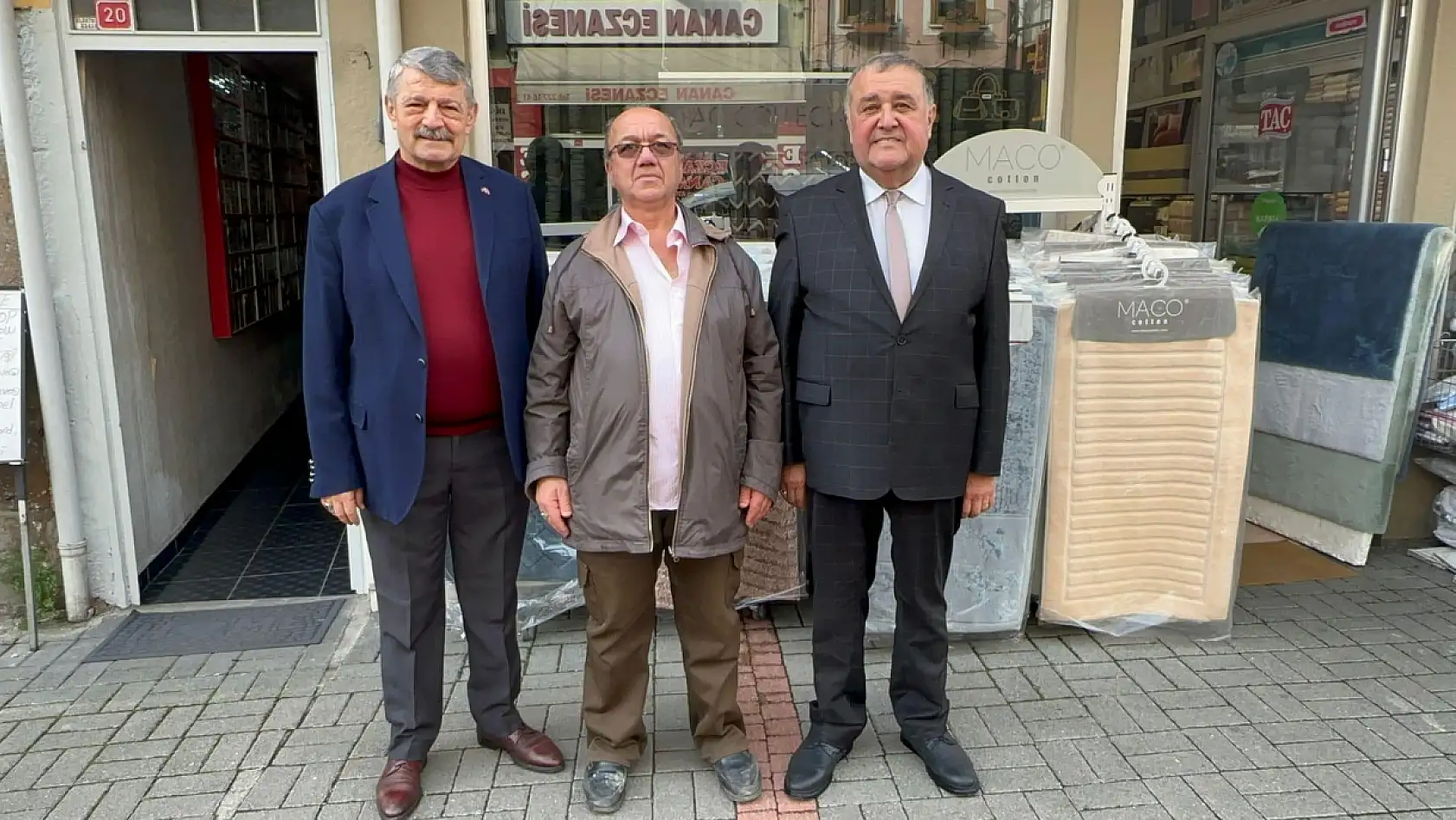 Fırıncıoğlu ve Akın birlikte cadde turunda