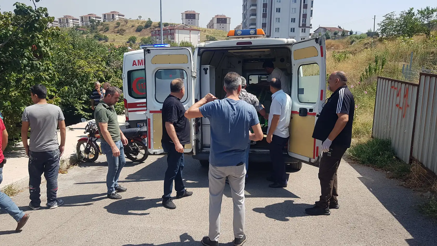 Küçük çocuk feci şekilde can verdi