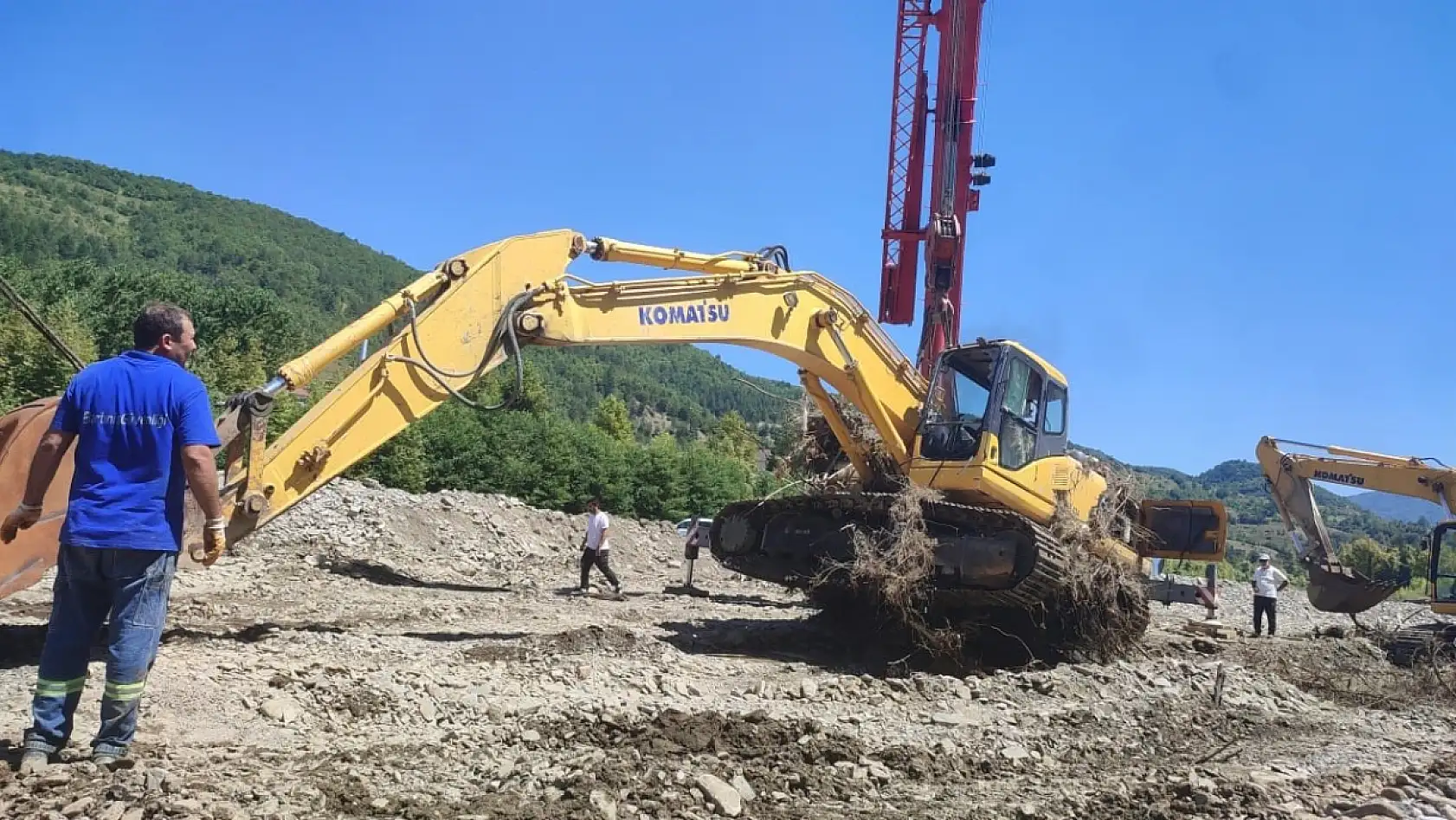 Selden günler sonra enkazı çıkarıldı