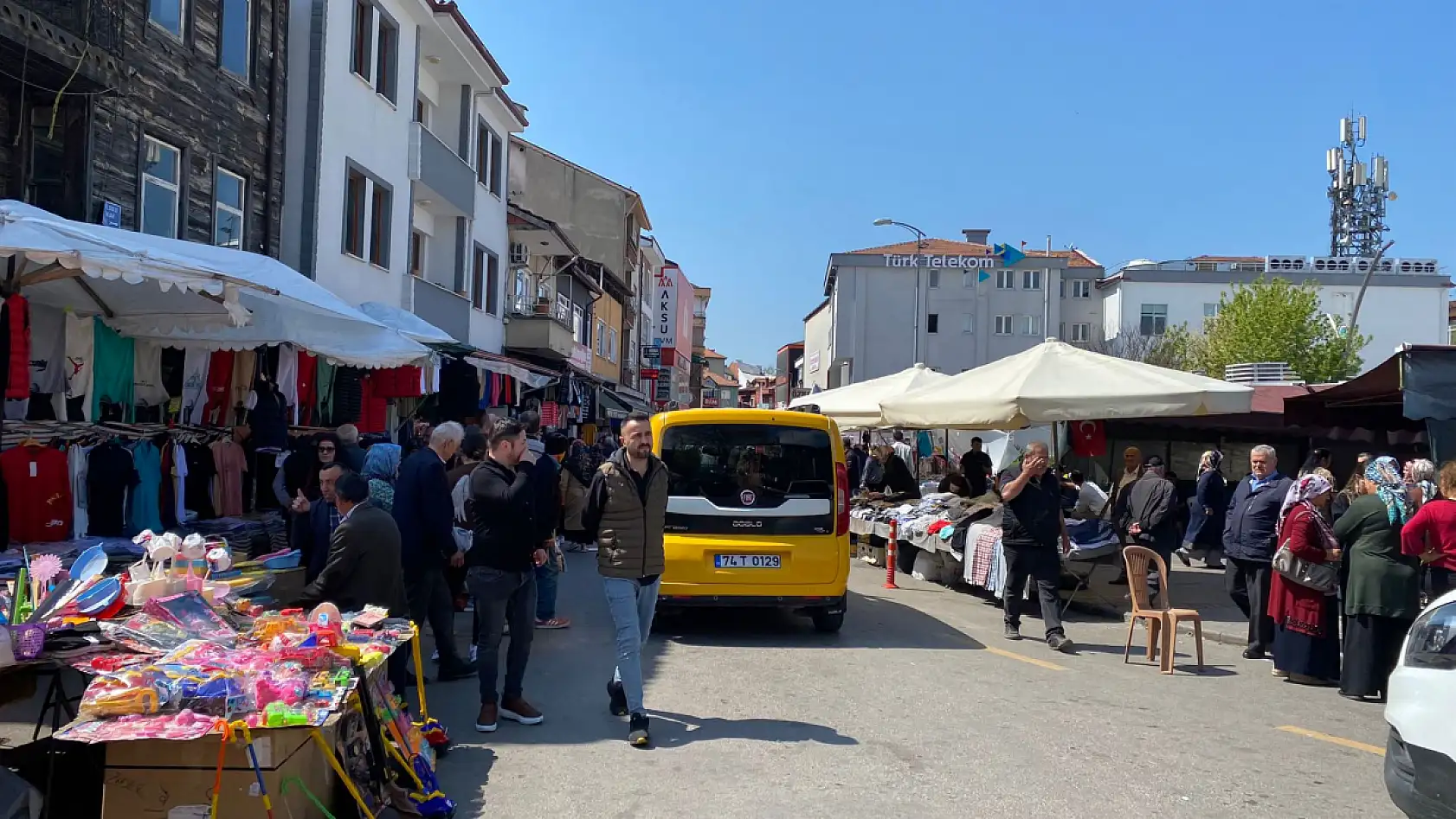 Bartın'da Arefe Günü yoğunluğu