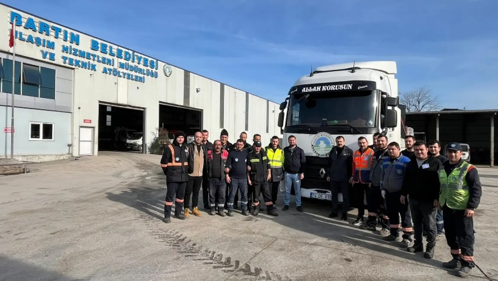 Bartın'dan Adıyaman'a Gönül Köprüsü