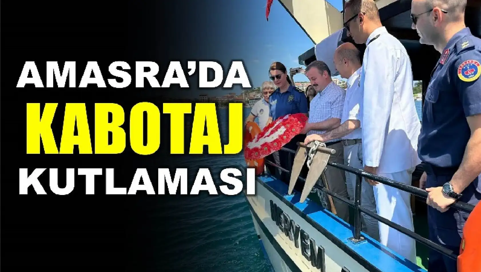 Amasra'da deniz şehitlerimiz anıldı