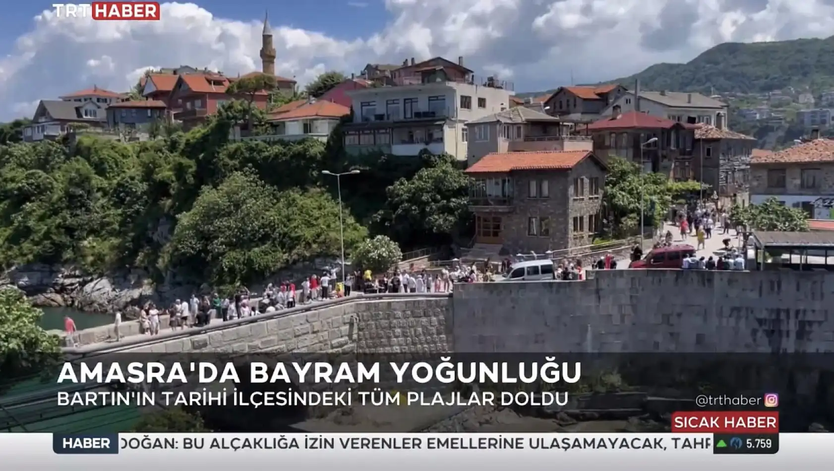 Amasra TRT Haber'de