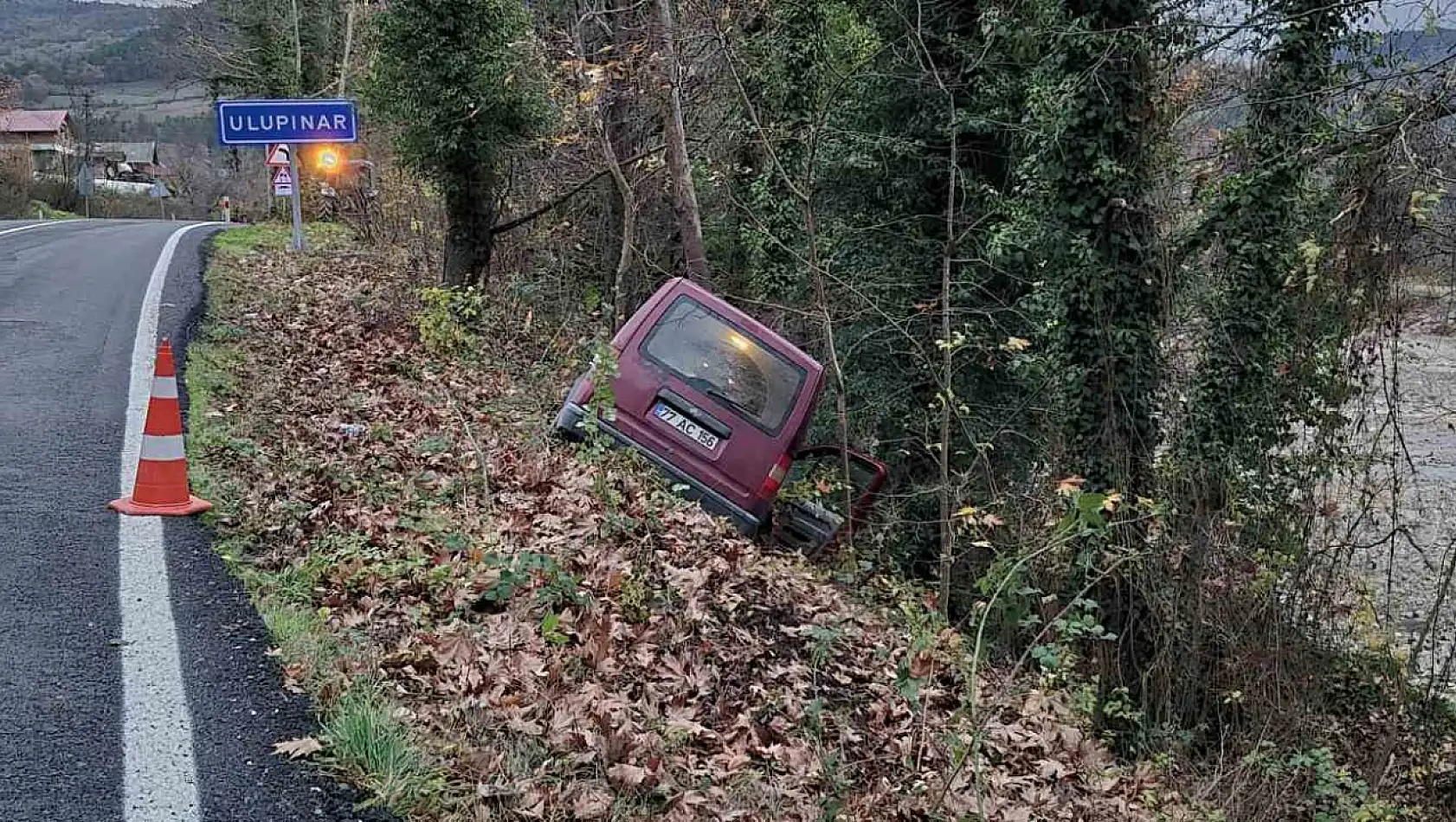 Aynı yolda 5 saat arayla iki kaza: 3 yaralı