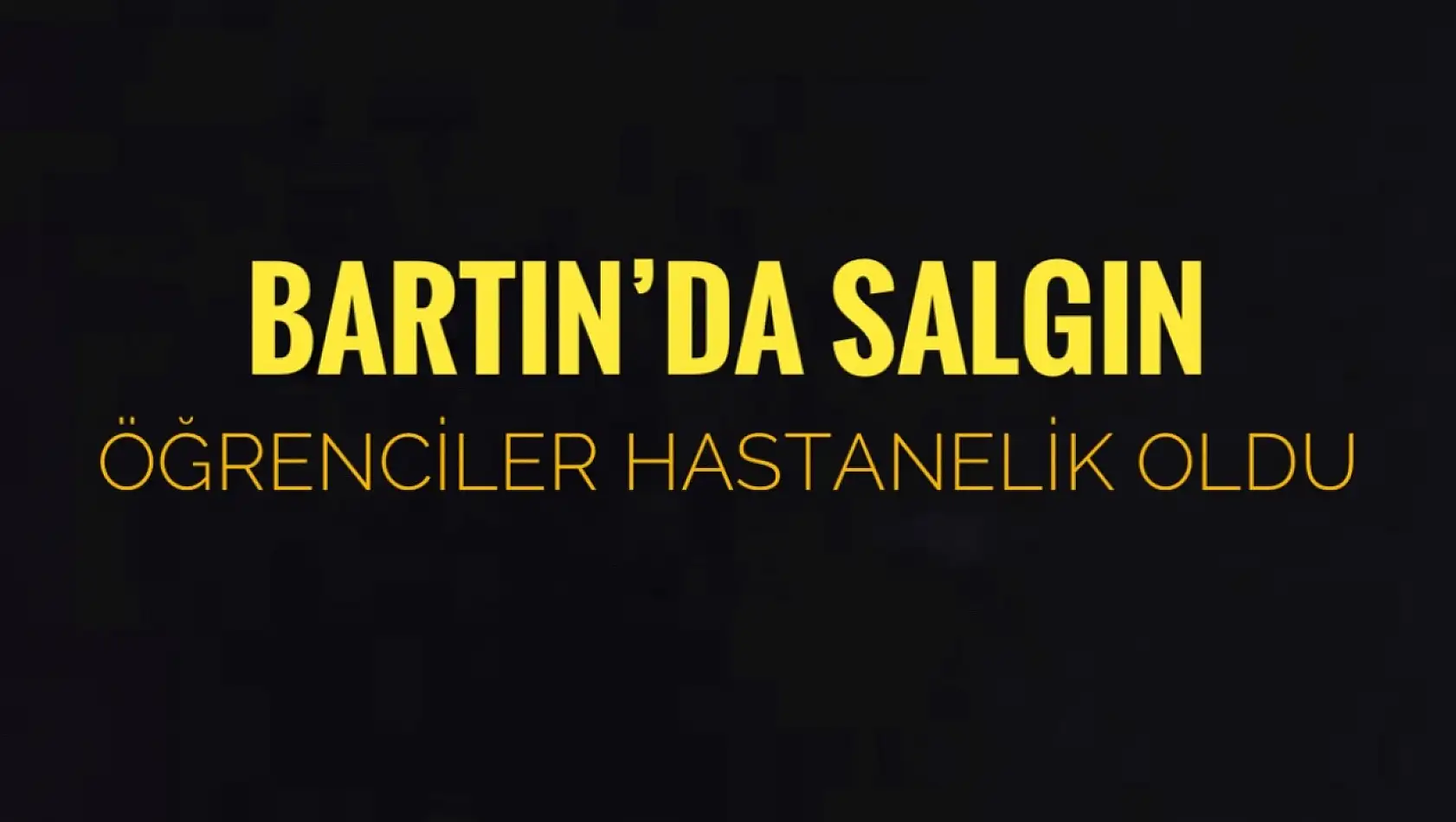 Bartın'da grip salgını