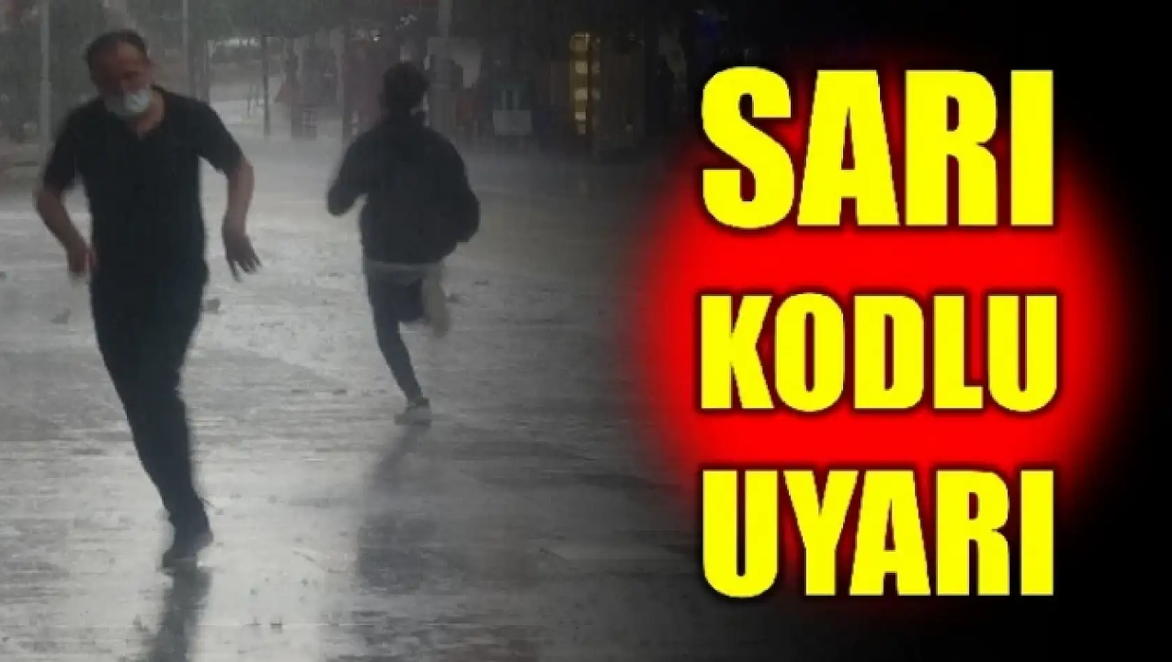 Bartın için meteorolojik uyarı