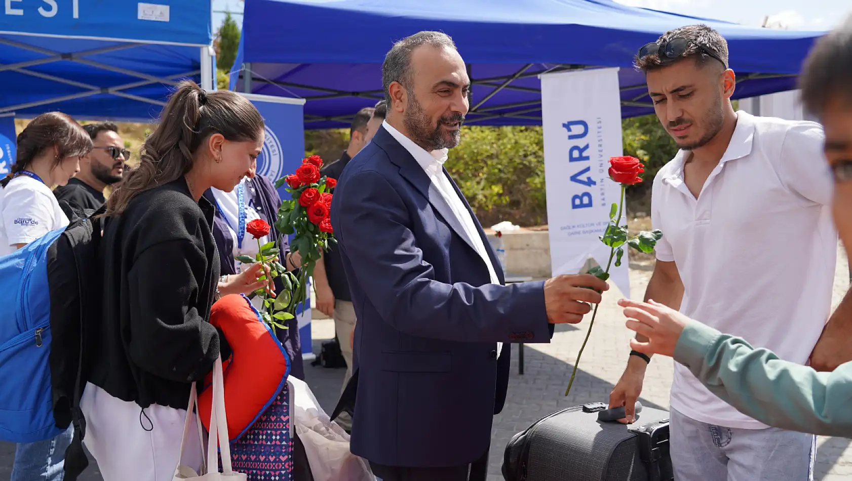 BARÜ'den öğrencilere  sıcak karşılama
