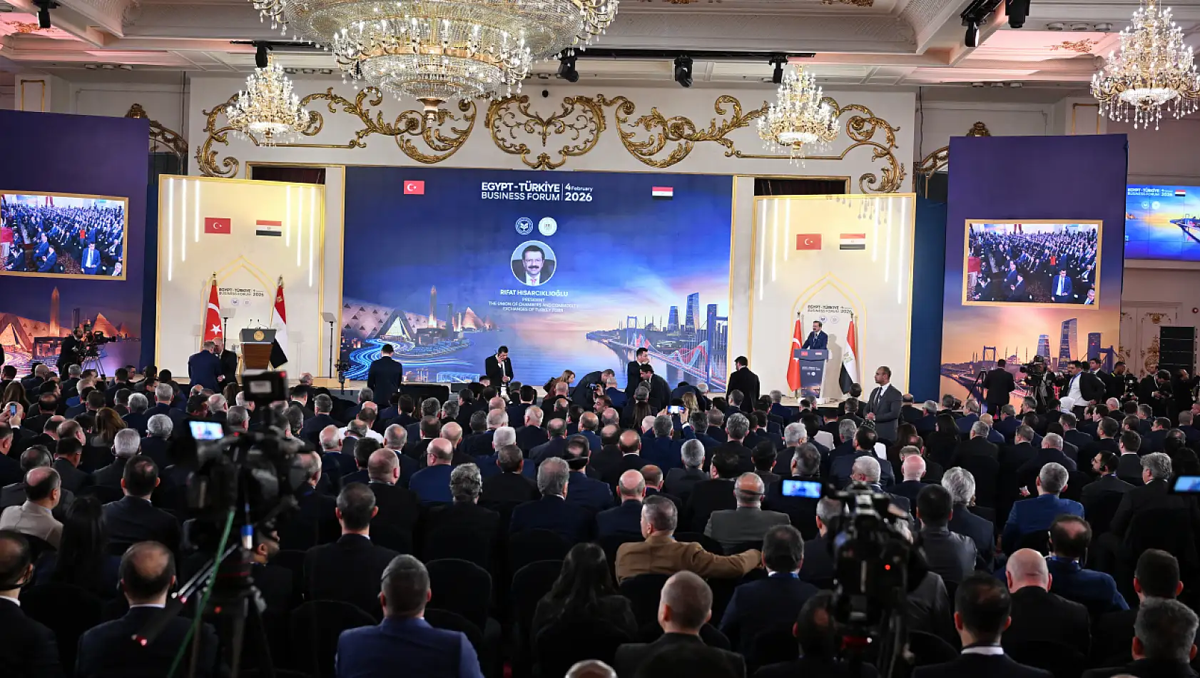 Başkan Halil Balık, Türkiye–Mısır İş Forumu'na katıldı