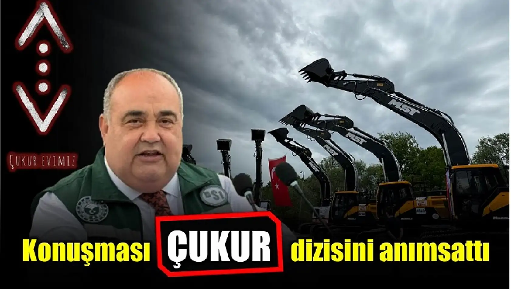 Burası bizim evimiz dedi ve ekledi...