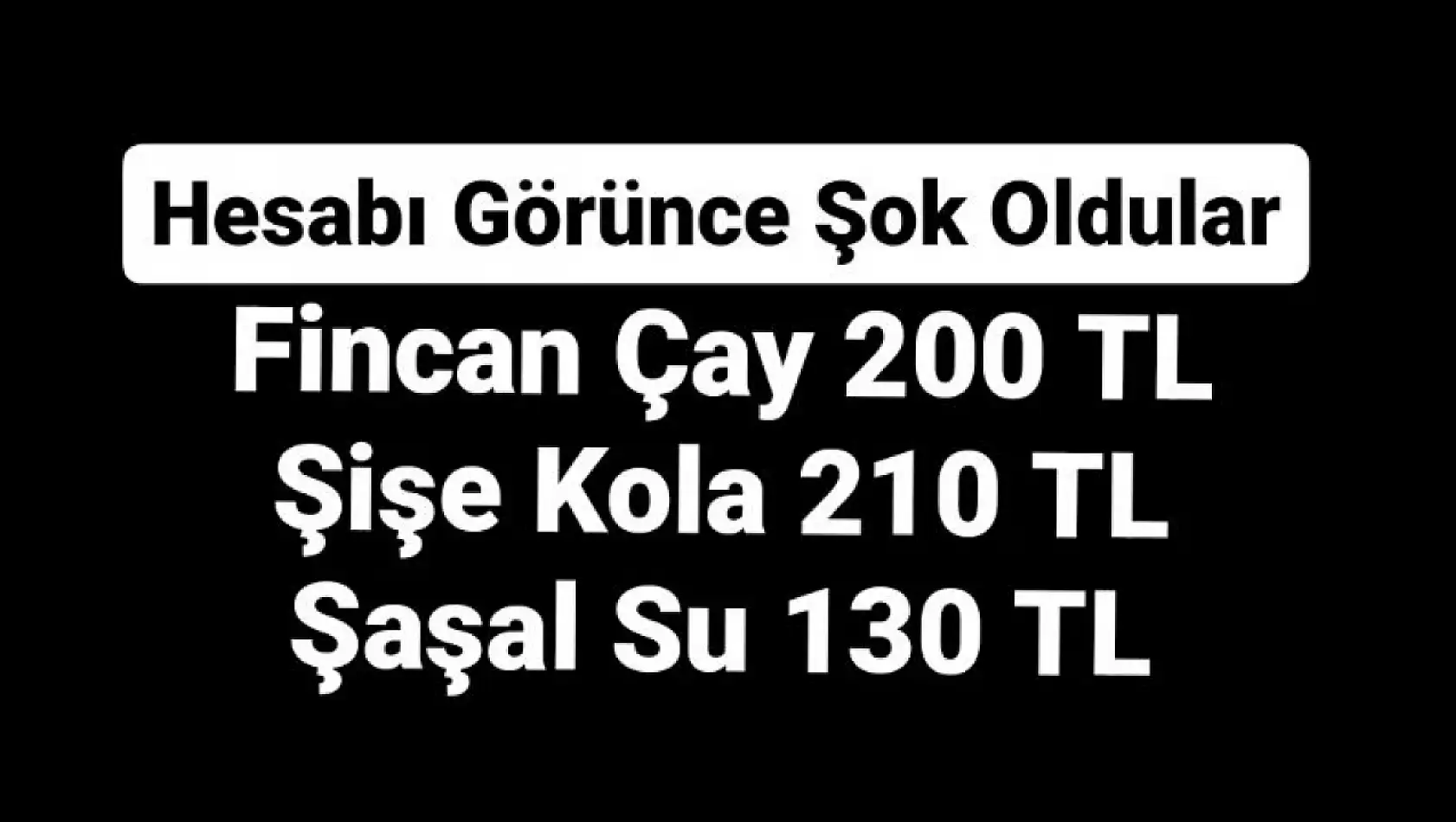 Dört Arkadaş Şokta, hesabı görünce gözlerine inanamadılar