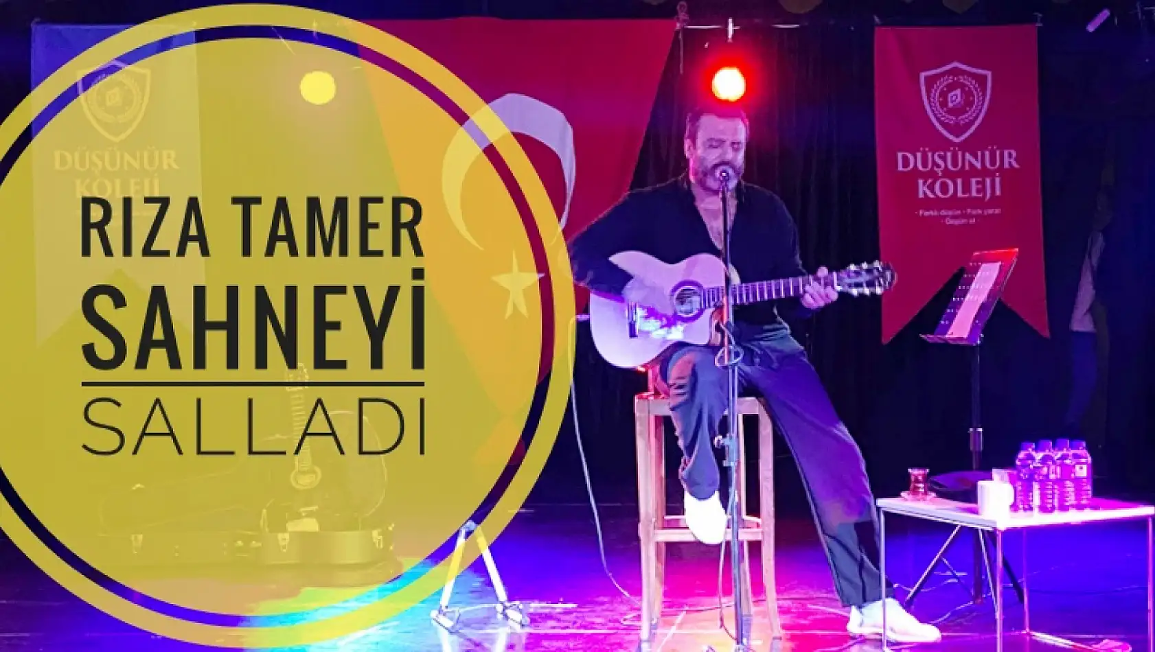 Düşünür Koleji'nden Öğretmenlere Rıza Tamer Sürprizi