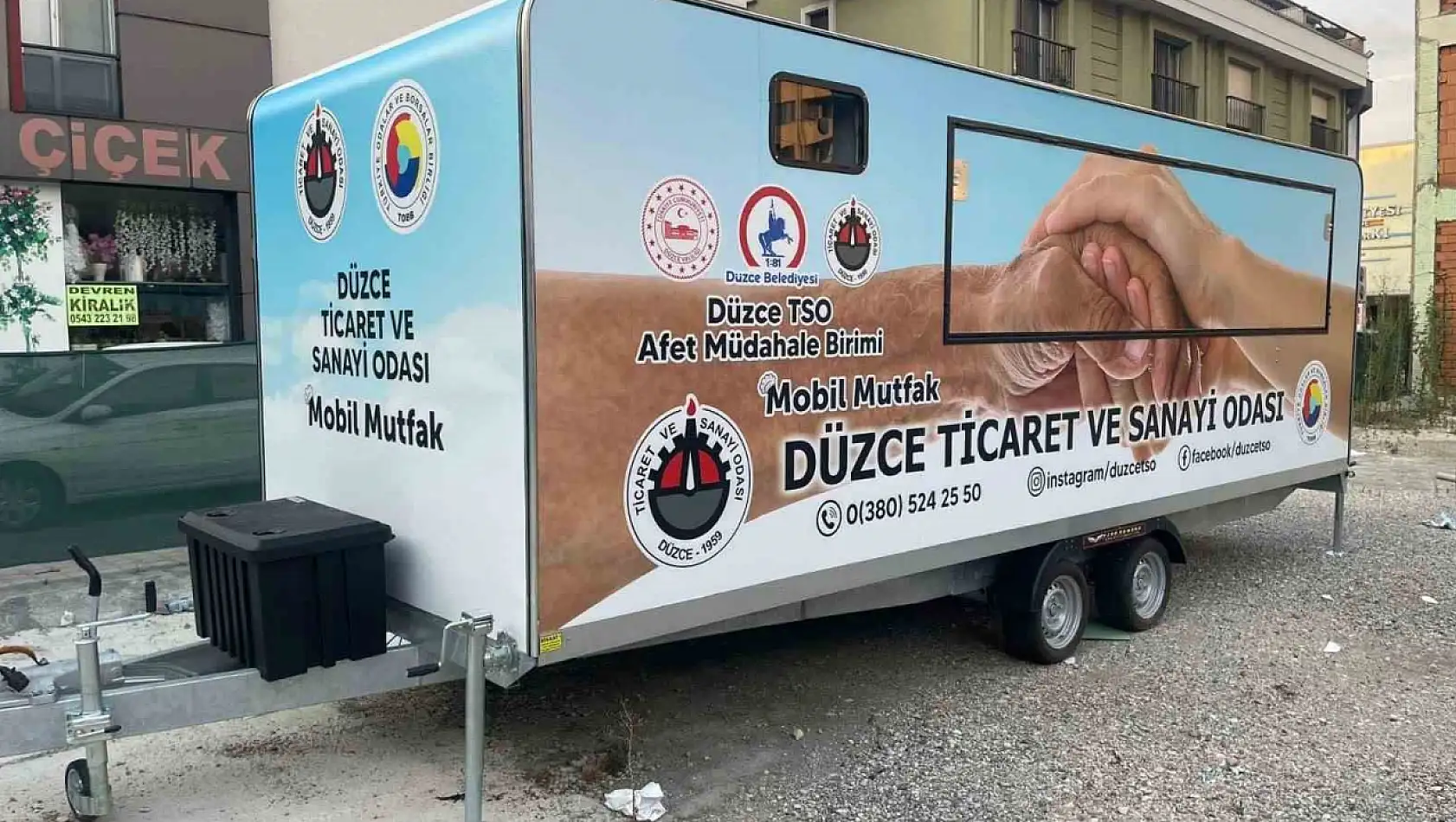 Düzce TSO'dan afetlerde kullanılmak için mobil mutfak