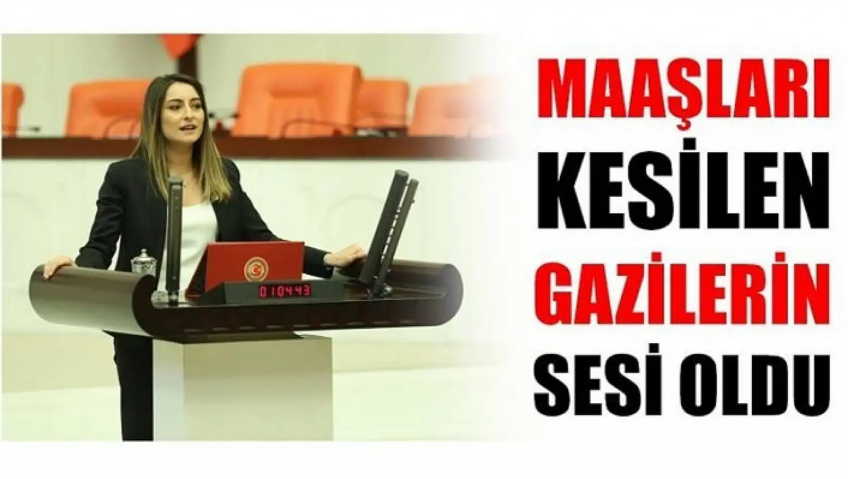 EMEKLİ MAAŞLARI KESİLEN GAZİLERİN SESİ OLDU