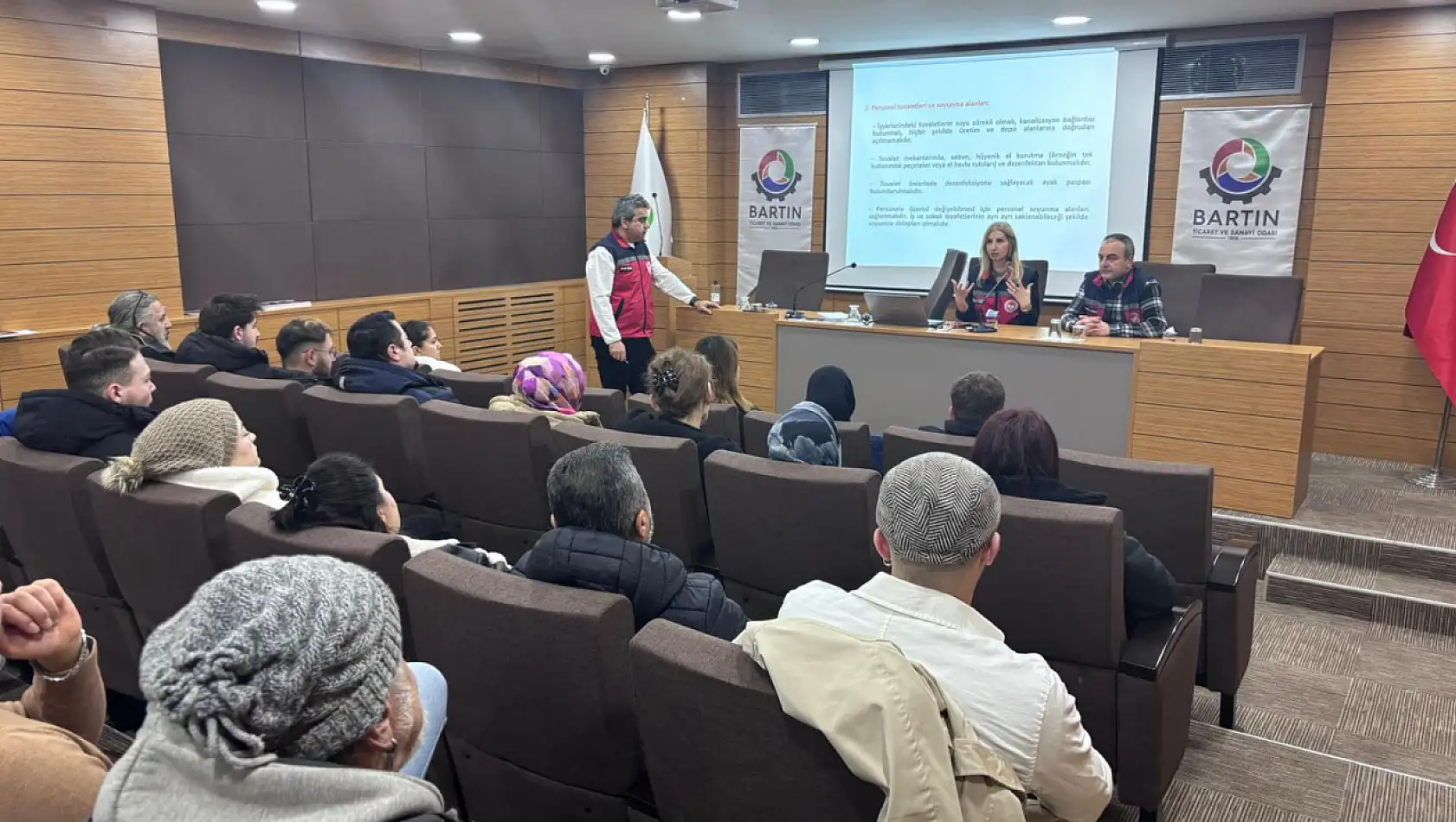 Gıda Güvenliği ve Hijyen Eğitimi'nin 3'üncüsü gerçekleştirildi